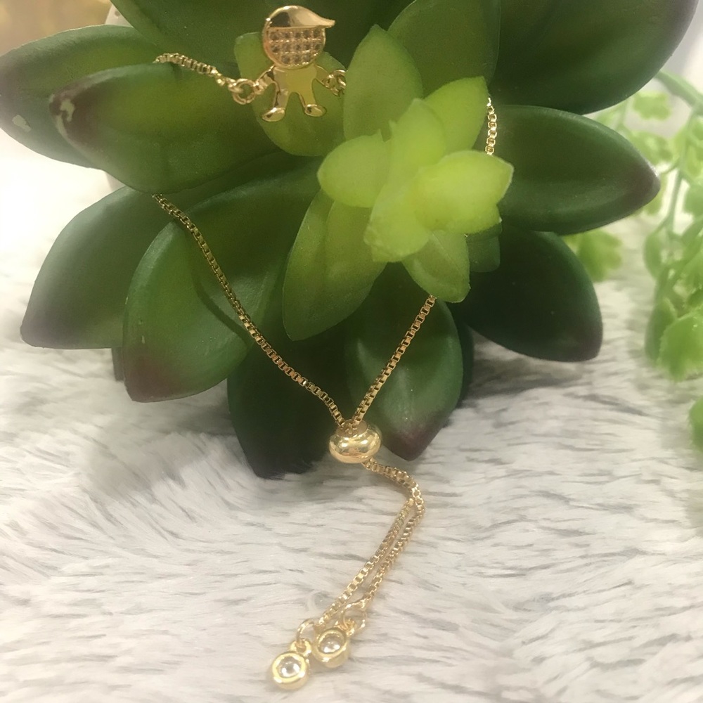 BOY BRACELET GOLD PLATED🧍